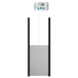 Produktbild von Automatische Hühnertür elektrische Hühnerklappe für den Hühnerstall Grau 220x330mm