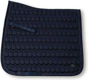 AVALEH EQUESTRIAN Dressurschabracke Classic Navy Blau Satin Full – Bild 1 von 1