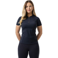 Produktbild von AVALEH EQUESTRIAN Funktionsshirt Damen Pro Shape T-Shirt mit Mesh Navy M