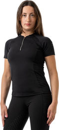 AVALEH EQUESTRIAN Funktionsshirt Pro Shape T-Shirt Damen Dark Chocolate Größe L – Bild 1 von 1