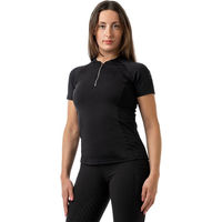 Produktbild von AVALEH EQUESTRIAN Funktionsshirt Pro Shape T-Shirt Damen Dark Chocolate XXS mit Mesh-Einsätzen