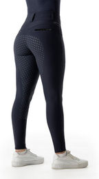 AVALEH EQUESTRIAN Reithose Damen Full Grip Ultimate Glamour Navy Größe S – Bild 1 von 1