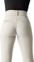 AVALEH EQUESTRIAN Reithose Damen Knee Grip Ultimate Glamour Creamy Grey XL – Bild 1 von 1