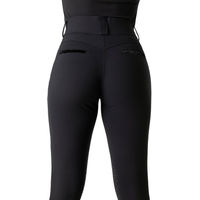 Produktbild von AVALEH EQUESTRIAN Reithose Damen Knee Grip Ultimate Glamour Dark Chocolate XXL