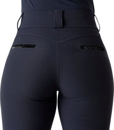 AVALEH EQUESTRIAN Reithose Damen Knee Grip Ultimate Glamour Navy XXS – Bild 1 von 1