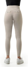 AVALEH EQUESTRIAN Reitleggings Knee Grip Pro Shape für Damen in Sand/Beige Größe M – Bild 1 von 1