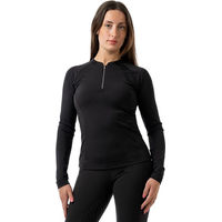 Produktbild von AVALEH EQUESTRIAN Reitshirt Damen Mesh Langarm Schwarz XXL