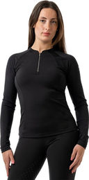AVALEH EQUESTRIAN Reitshirt Damen mit Mesh Schwarz Größe M – Bild 1 von 1