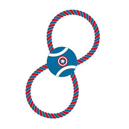 AVENGERS Hundespielzeug Tauball bunt – Bild 1 von 2