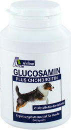 Avitale vetline Glucosamin und Chondroitin Kapseln für Hunde zur Unterstützung der Gelenke für erwachsene Hunde aller Größen – Bild 1 von 2