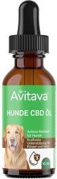 Avitava CBD Vollspektrum Öl zur Beruhigung für Hunde Bio-Suisse 10ml – Bild 1 von 3