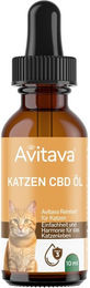 Avitava CBD Vollspektrum Tropfen für Katzen zur Beruhigung mit Bio-Suisse Qualität – Bild 1 von 3