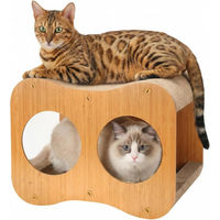 Produktbild von Avont Kratzbaum für Katzen mit 2-in-1 Kratzpappe und gebogenem Design für Indoor-Anwendung