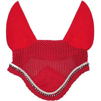 Produktbild von Avril Fliegenhaube kurz für Pferde aus Polyester in Rot