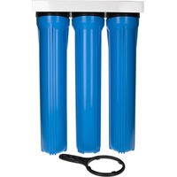 Produktbild von AVT Dreifachring-Filterhalter für Fischaquarien aus Kunststoff in Blau