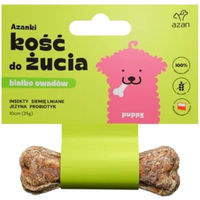 Produktbild von AZANKI Insektenknochen Kauknochen für Welpen mit Rind 10cm getreidefrei und hypoallergen - 10 cm