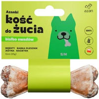 Produktbild von AZANKI Kauknochen für Hunde mit Insekten und Rind getreidefrei und hypoallergen 12cm