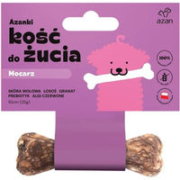 Produktbild von AZANKI Kauknochen für Welpen mit Lachs und Rind getreidefrei 35g