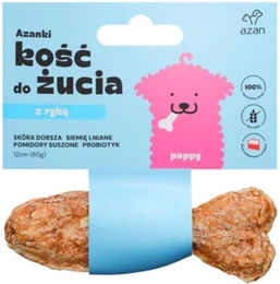 Produktbild von AZANKI Kauknochen Kabeljau für Welpen 12cm getreidefrei - 12 cm
