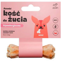 Produktbild von AZANKI Kauknochen Pferdehaut für Hunde Mini 10 cm hypoallergen und getreidefrei - 10 cm