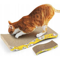 Produktbild von Azaris Katzenkratzbaum Boot aus Pappe 45 cm