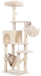 Azomor Kratzbaum für Katzen mit Hängematte und Plattform – Bild 1 von 1
