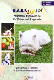 B.A.R.F. Junior Ratgeber für die artgerechte Rohernährung von Welpen und Junghunden vom Kynos Verlag – Bild 1 von 1