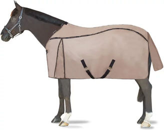 Produktbild von B Vertigo Combo Fliegendecke mit UV-Schutz aus Polyester in Beige 145 cm