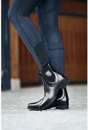 B Vertigo Damen Reitstiefeletten Neptune aus Leder Schwarz Größe 38 – Bild 1 von 8