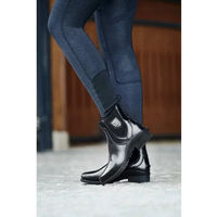 Produktbild von B Vertigo Damen Reitstiefeletten Neptune aus Leder Schwarz Größe 38