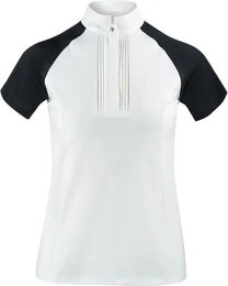 Produktbild von B Vertigo Felicity Reitshirt Damen Weiß Baumwolle Größe 42