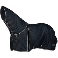 Produktbild von B Vertigo Georgina Leichte Outdoor-Decke aus Polyester in Blau oder Schwarz