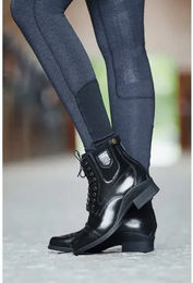 Produktbild von B Vertigo Jodhpur Jupiter Damen Reitstiefeletten aus Leder Schwarz Größe 39