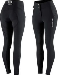 Produktbild von B Vertigo Justine Reithose Damen mit Grip Schwarz Winter wasserabweisend Größe 44