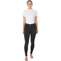 Produktbild von B Vertigo Reithose Meghan Damen Full Grip Hohe Taille Schwarz Größe 34