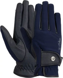 Produktbild von B Vertigo Sinja Damen Winter Reithandschuhe Blau Taille 9