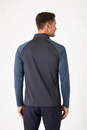 Produktbild von B Vertigo Trainings-Reittrikot für Herren mit Reißverschluss Blau XS