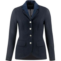 Produktbild von B Vertigo Turnierjacke für Damen mit Mesh-Einsatz in Blau Größe 42