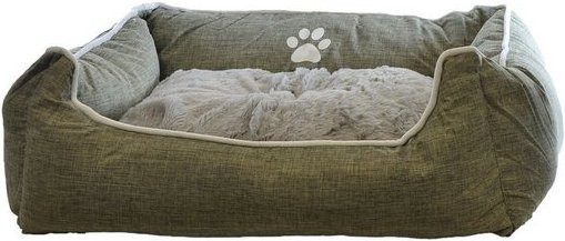 Produktbild von B&S Tierbett Hundebett aus Polyester mit herausnehmbarem Kissen