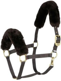 B Vertigo Laurier Halfter mit Lammfell – Bild 1 von 3