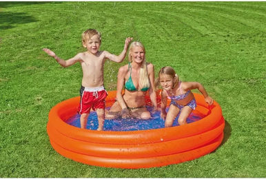 Babyschwimmbecken 3 Schlangen Happy People – Bild 1 von 4