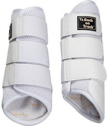 Back on Track Arbeitsgamaschen Brushing Boot 3D Mesh Weiß – Bild 1 von 3