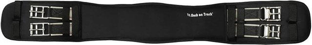 Produktbild von Back on Track Dressurgurt Welltex elastisch schwarz - 50 cm