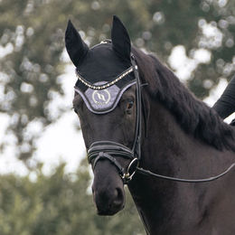 Produktbild von Back on Track Haze Collection Fliegenhaube für Pferde