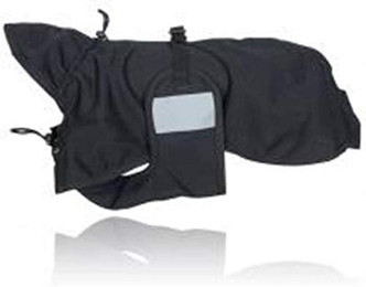 Produktbild von Back on Track Hunde Allwetterdecke  - ungefüttert - schwarz - Hundedecke