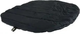 Produktbild von Back on Track ovales Hundebett 100 x 120 cm schwarz