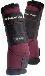 Produktbild von Back on Track Stallgamaschen Royal Transportgamaschen XL Rubinrot