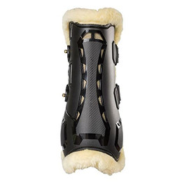 Produktbild von Back on Track Welltex® Tendon Boots Air Flow mit Fell schwarz