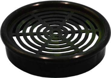 Produktbild von Back to Nature Einlasssieb für Aquarium Rückwände - schwarz