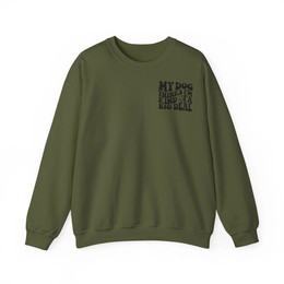 Produktbild von Backprint Heavy Blend™ Crewneck Sweatshirt "Big Deal"